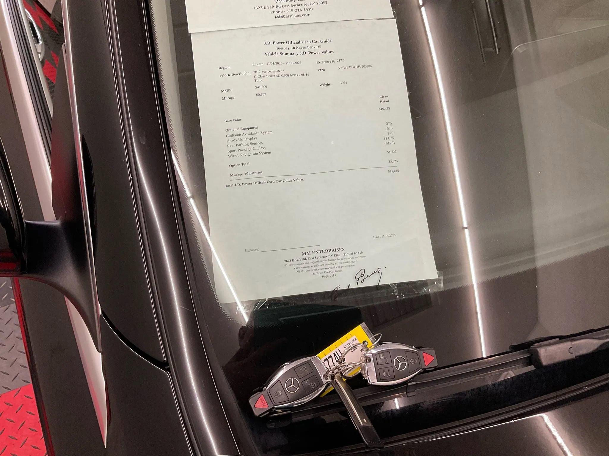 Used 2017 Mercedes-Benz C 300 4MATIC Sedan image 22