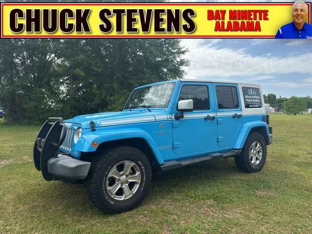 Used 2017 Jeep Wrangler Unlimited Sahara w/ Quick Order Package 24E Chief AWD/4WD image 1