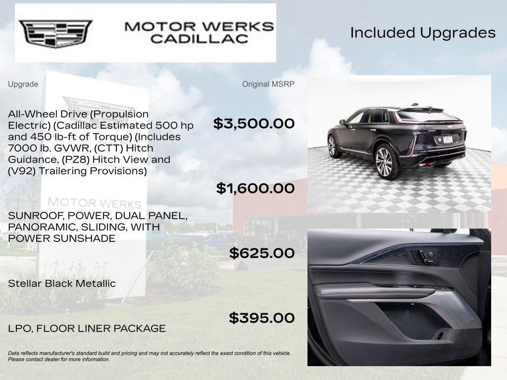 Certified 2024 Cadillac Lyriq Luxury w/ LPO, Floor Liner Package image 9