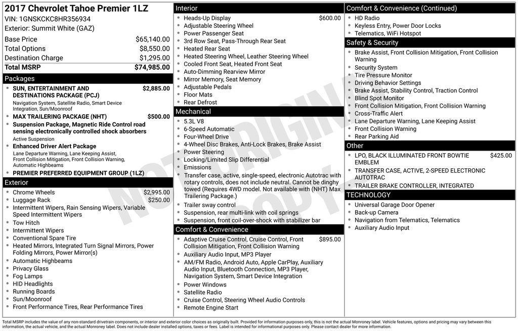 Used 2017 Chevrolet Tahoe Premier image 26