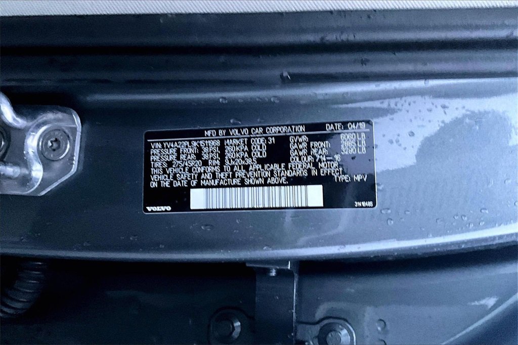 Used 2019 Volvo XC90 T6 Inscription w/ Protection Package image 30