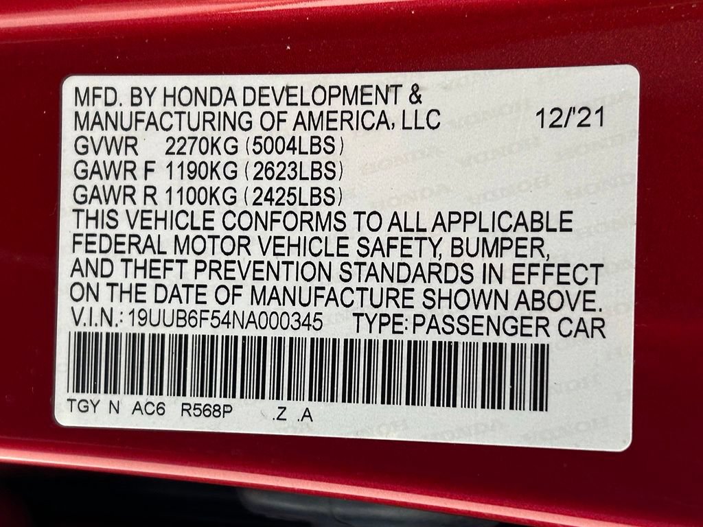 Used 2022 Acura TLX w/ A-SPEC Package AWD/4WD image 41