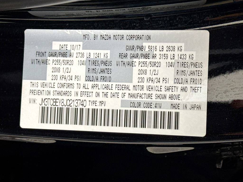 Used 2018 MAZDA CX-9 Signature image 45