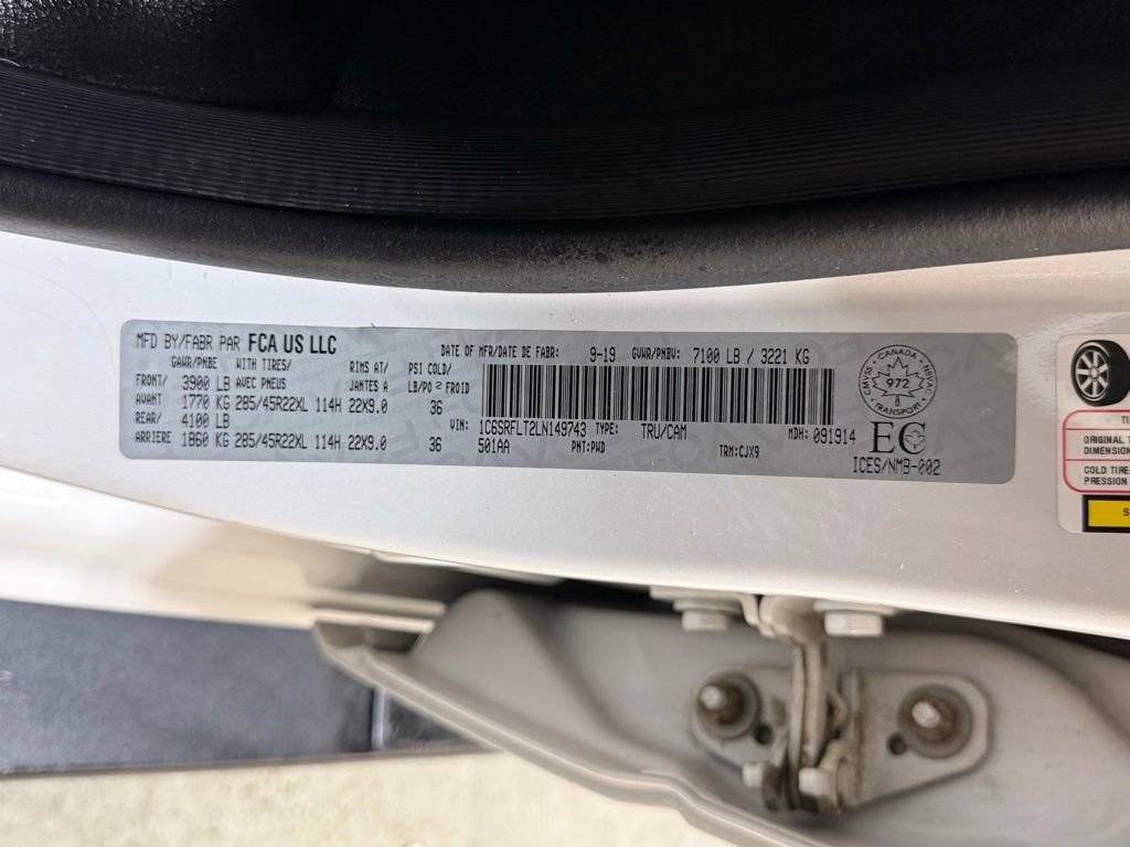 Used 2020 RAM 1500 Sport w/ Advanced Safety Group image 35