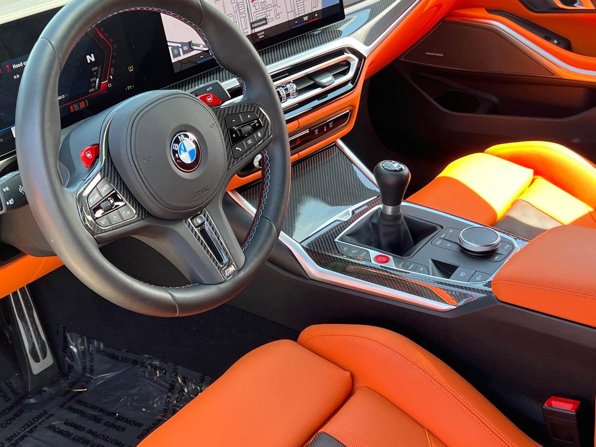 Used 2024 BMW M3 w/ M Carbon Exterior Package RWD image 2