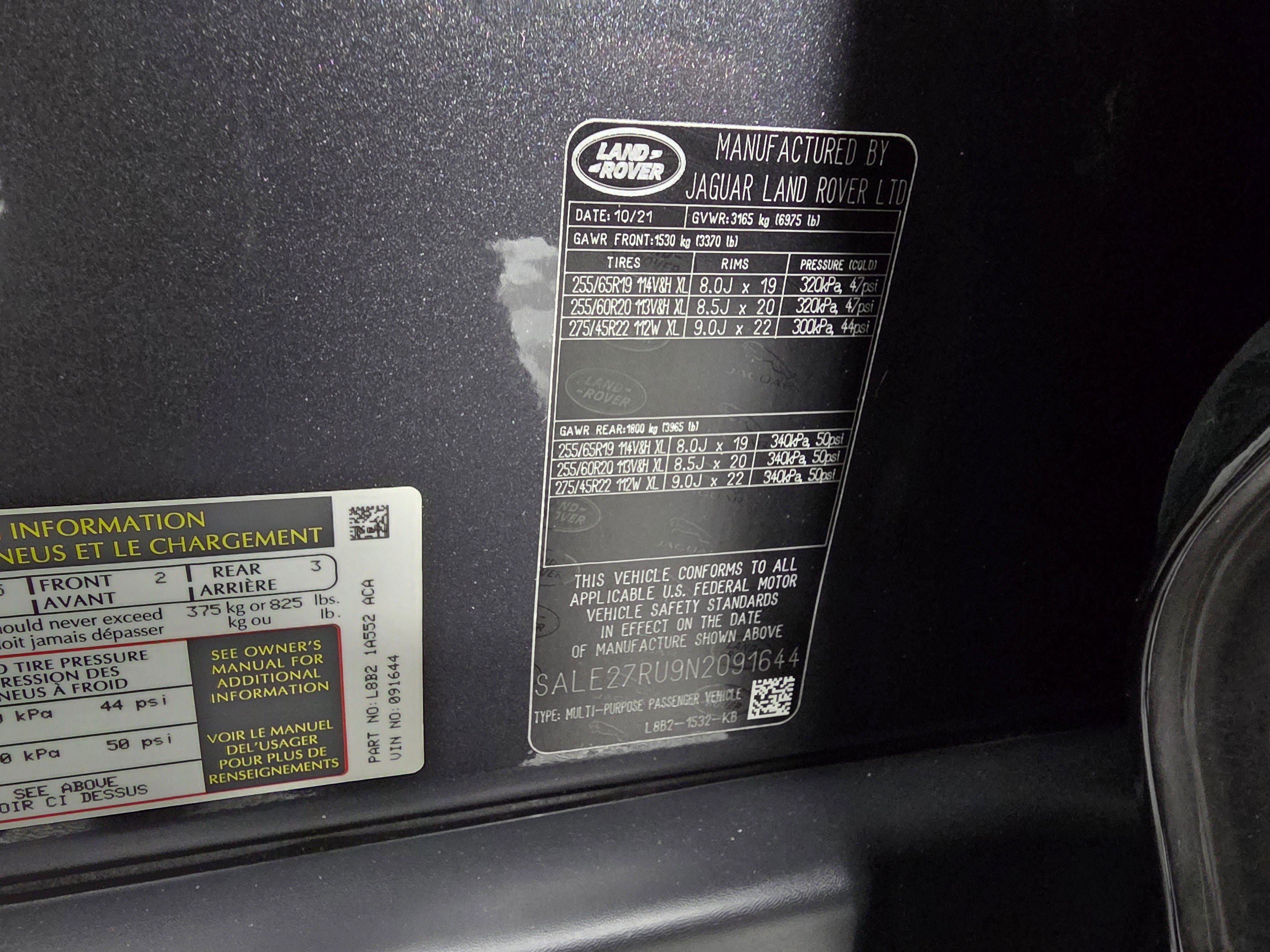 Used 2022 Land Rover Defender 110 X-Dynamic SE image 31