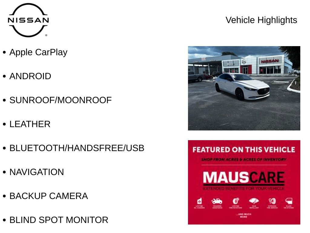 Used 2023 MAZDA MAZDA3 2.5 Turbo Sedan w/Premium Plus AWD/4WD image 8