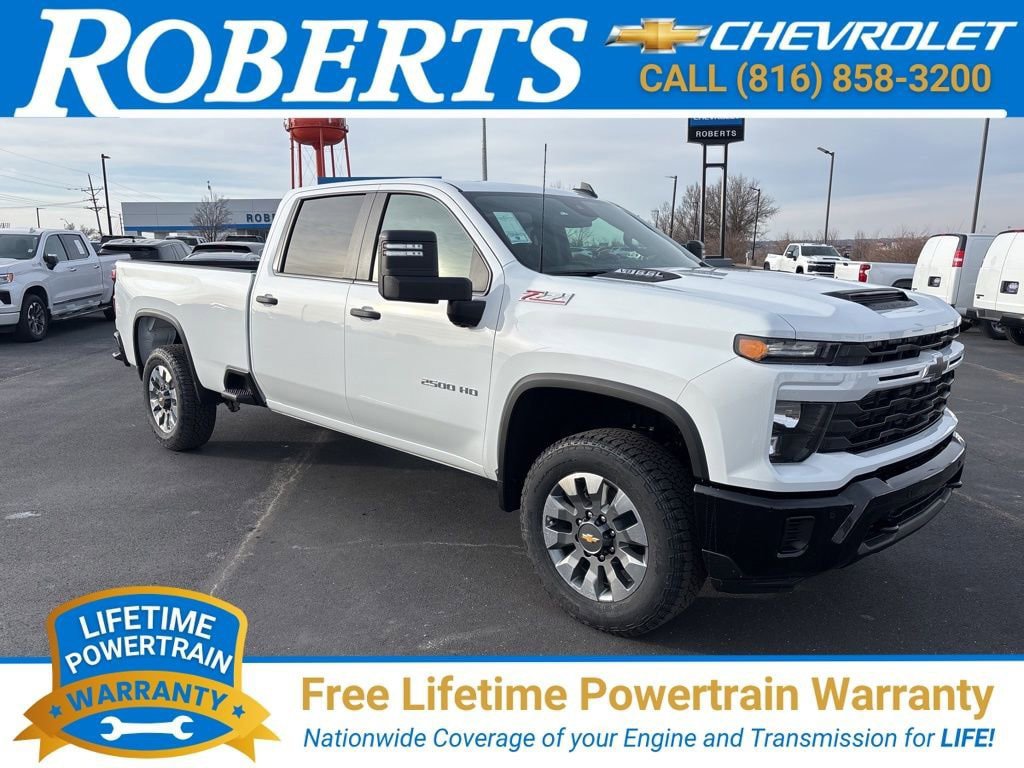 New 2026 Chevrolet Silverado 2500 Custom w/ Custom Value Package AWD/4WD image 1