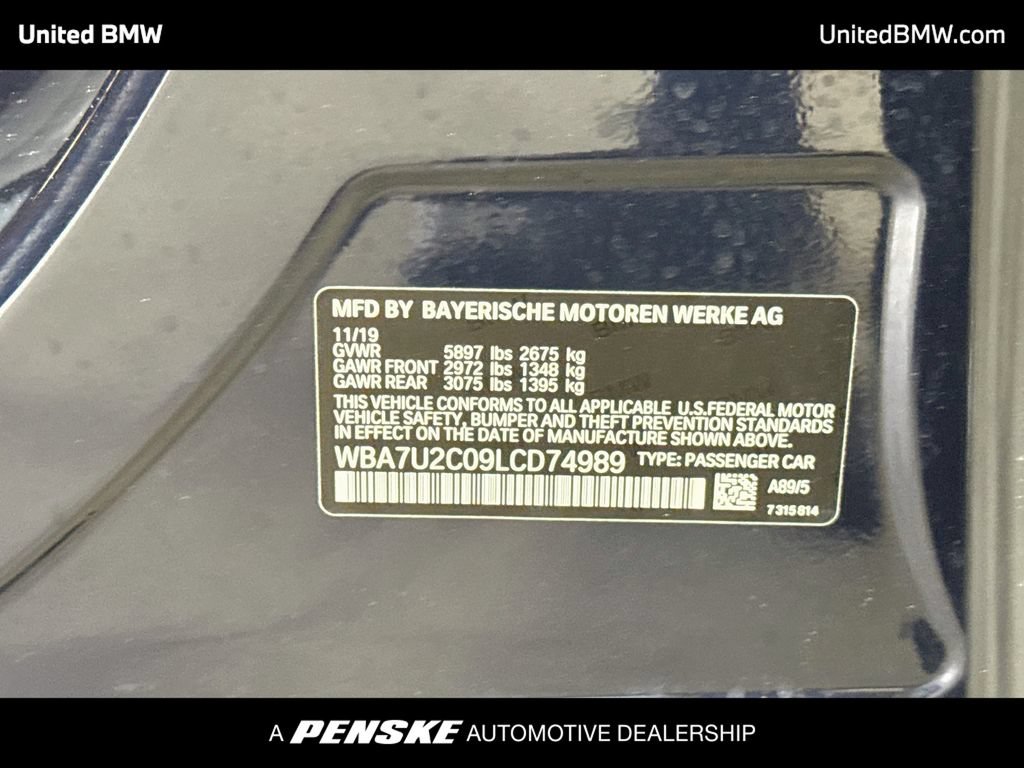 Used 2020 BMW 750i xDrive AWD/4WD image 22