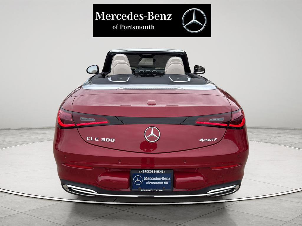 New 2026 Mercedes-Benz CLE 300 4MATIC Cabriolet image 4