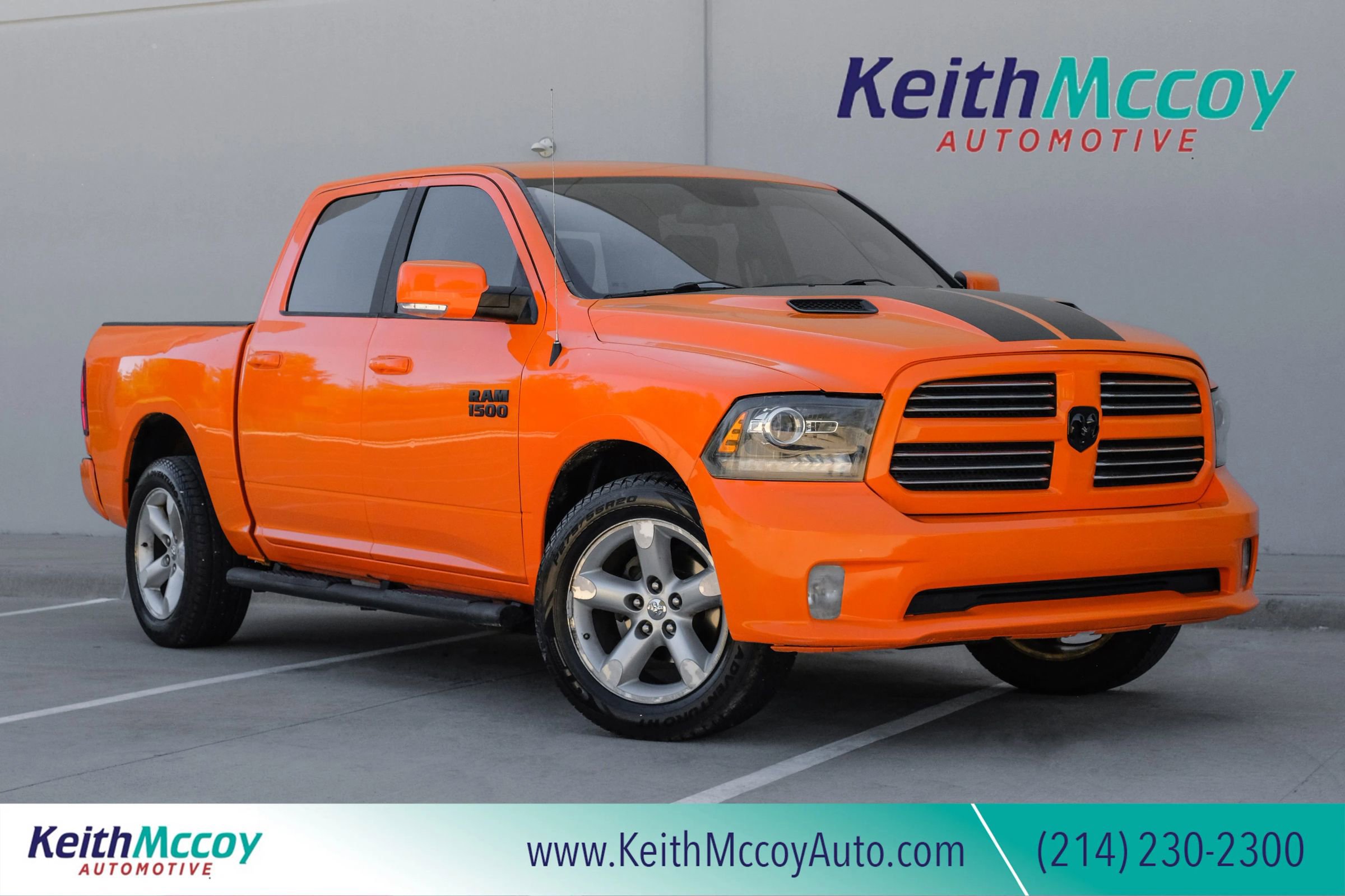 Used 2017 RAM 1500 Sport w/ Ignition Orange Sport Package RWD image 1