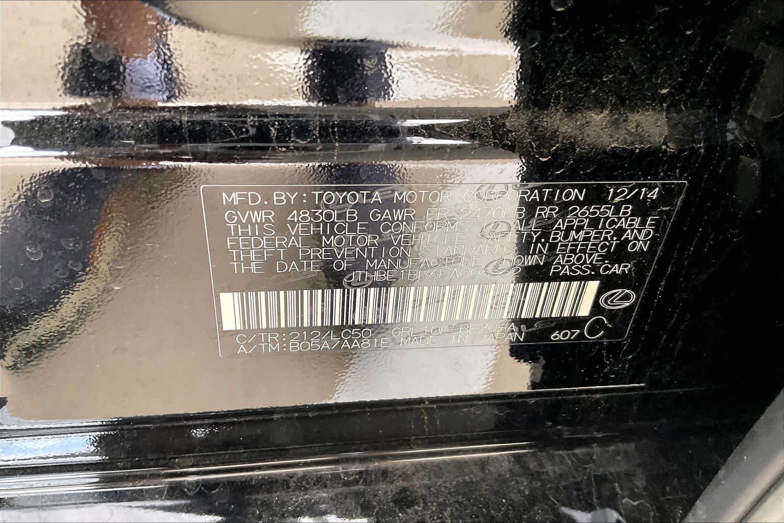 Used 2015 Lexus GS 350 w/ Premium Package RWD image 34