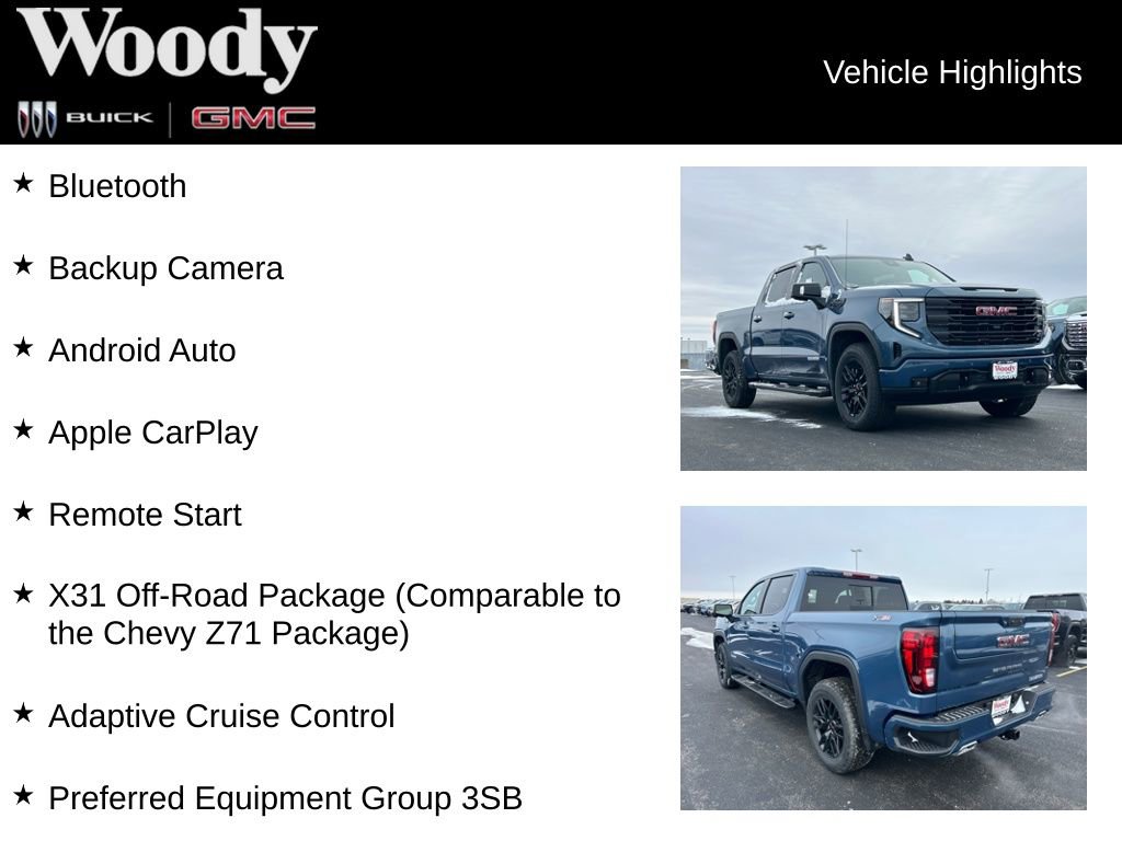 New 2026 GMC Sierra 1500 Elevation w/ Elevation Premium Package AWD/4WD image 3