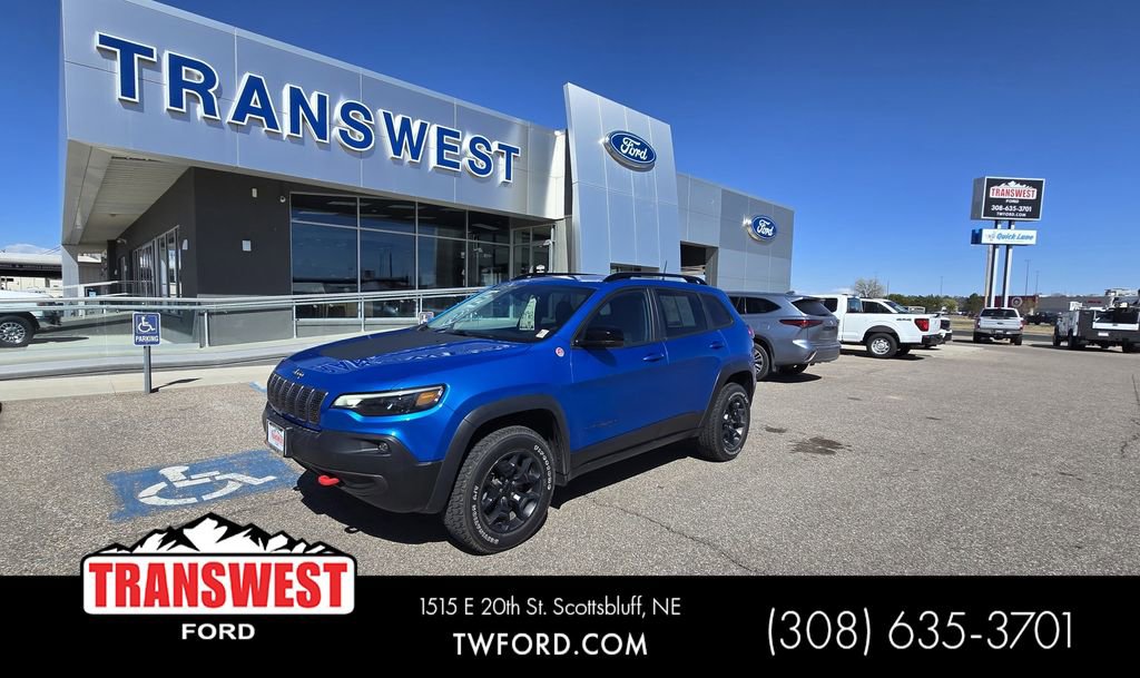 Used 2022 Jeep Cherokee Trailhawk w/ Premium Leather Package