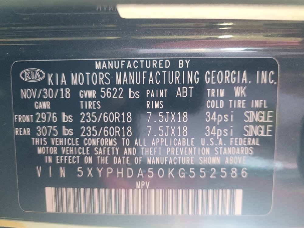 Used 2019 Kia Sorento EX image 33