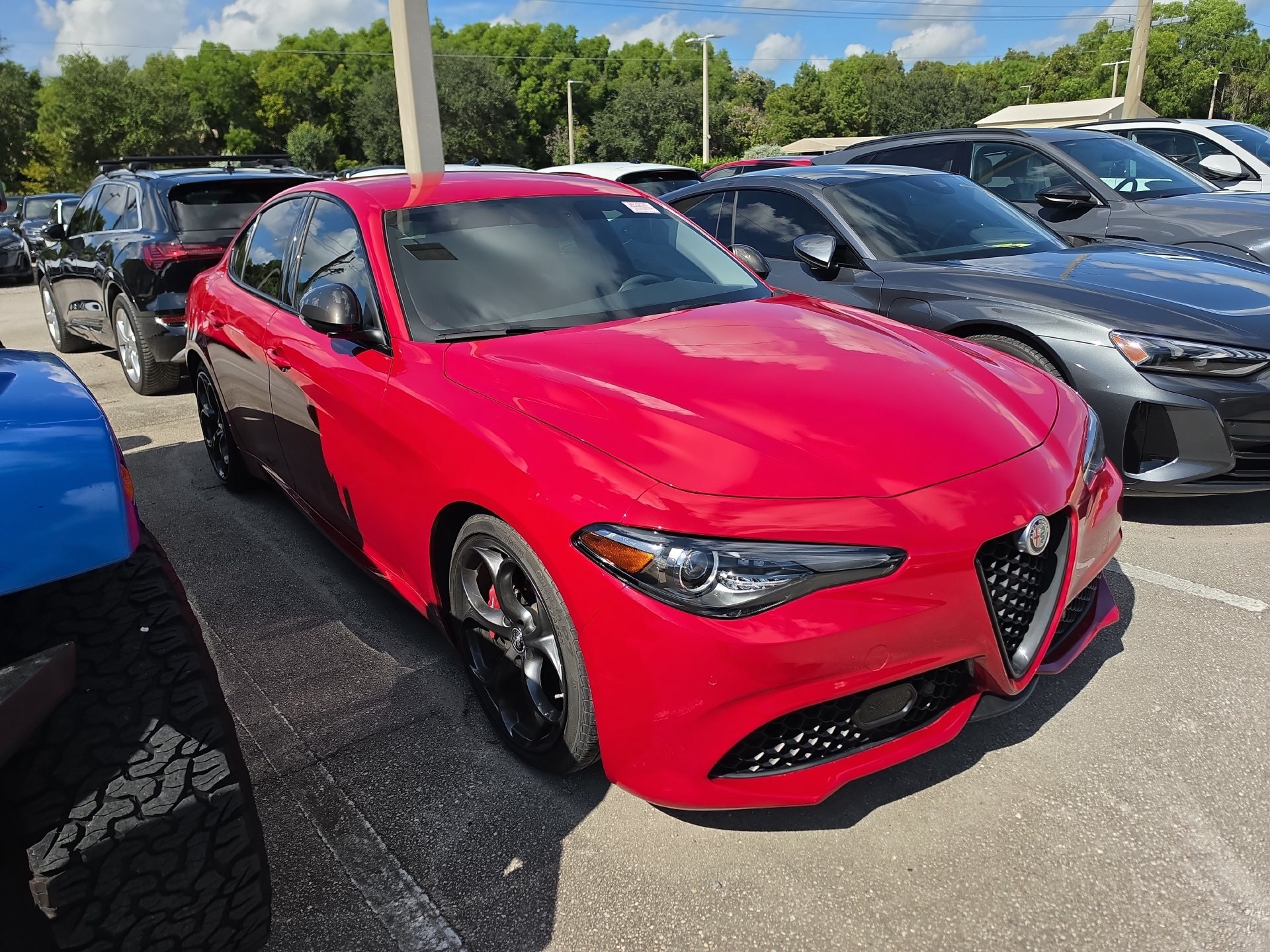 Used 2019 Alfa Romeo Giulia Ti Sport w/ Quick Order Package 22U Sport RWD 360° Tour