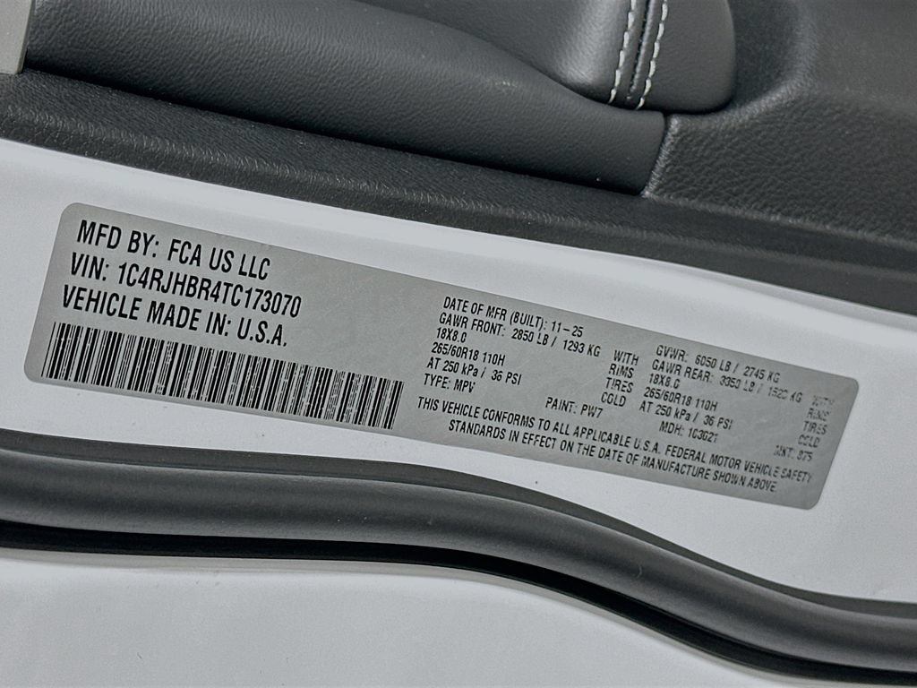 New 2026 Jeep Grand Cherokee Limited AWD/4WD image 21