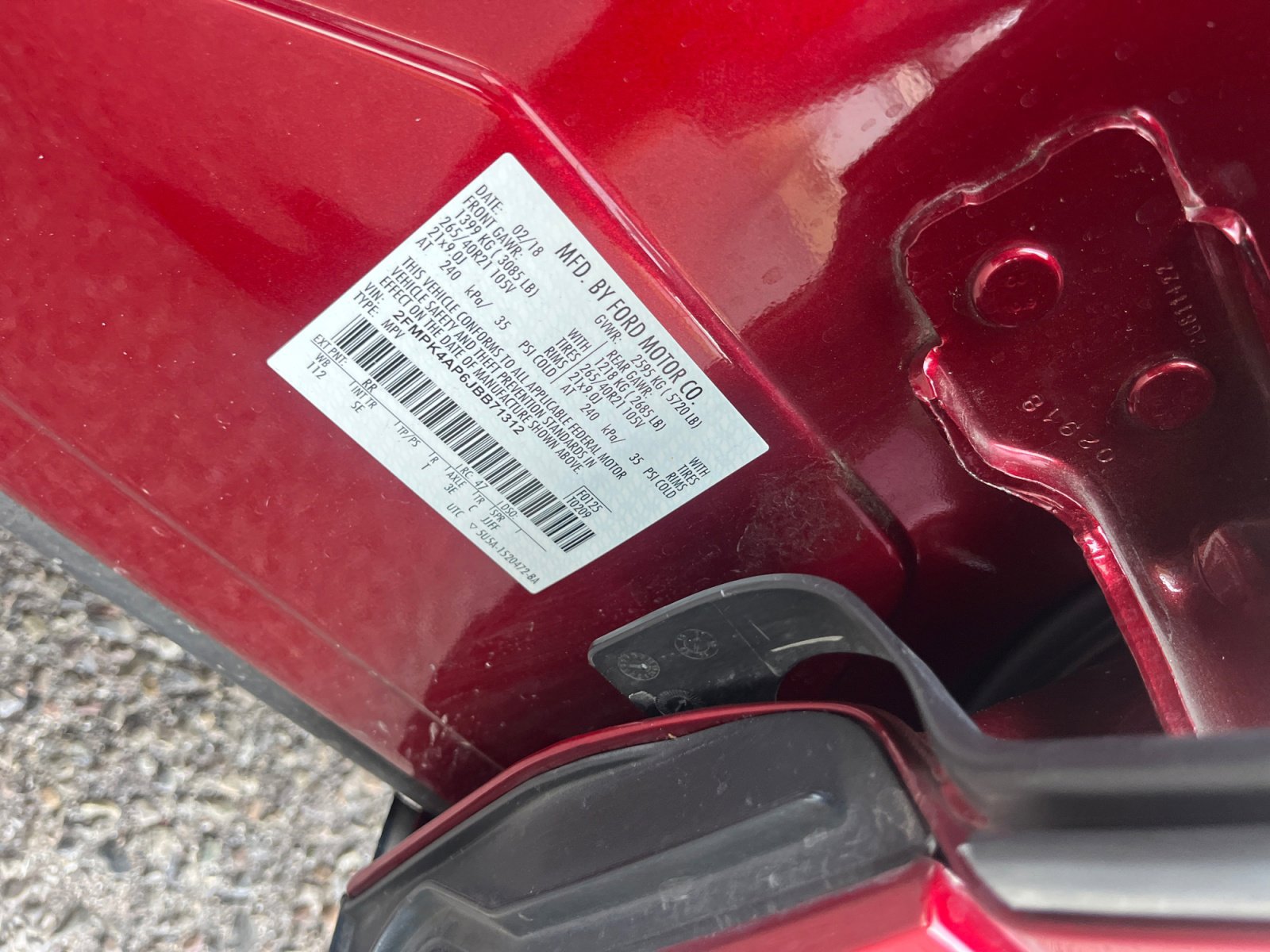 Used 2018 Ford Edge Sport w/ Equipment Group 401A image 25