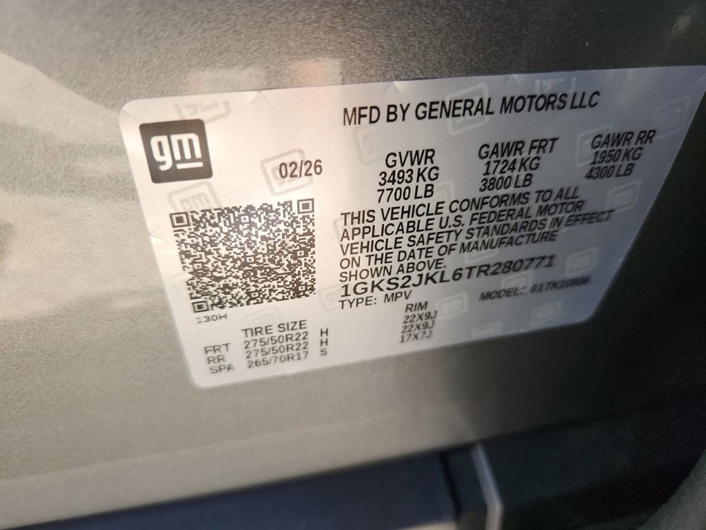 New 2026 GMC Yukon XL Denali w/ Sun & Power Step Package AWD/4WD image 12