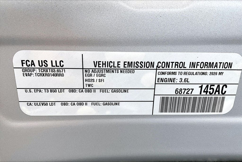Certified 2026 Chrysler Pacifica Select FWD image 36