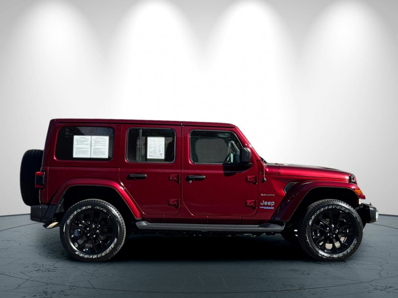 Used 2021 Jeep Wrangler Unlimited Sahara 4xe w/ Cold Weather Group image 3