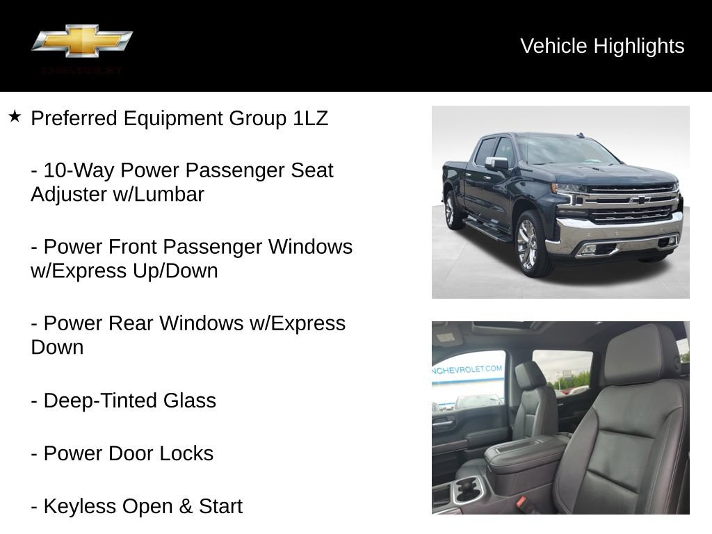 Used 2021 Chevrolet Silverado 1500 LTZ w/ Technology Package AWD/4WD image 20