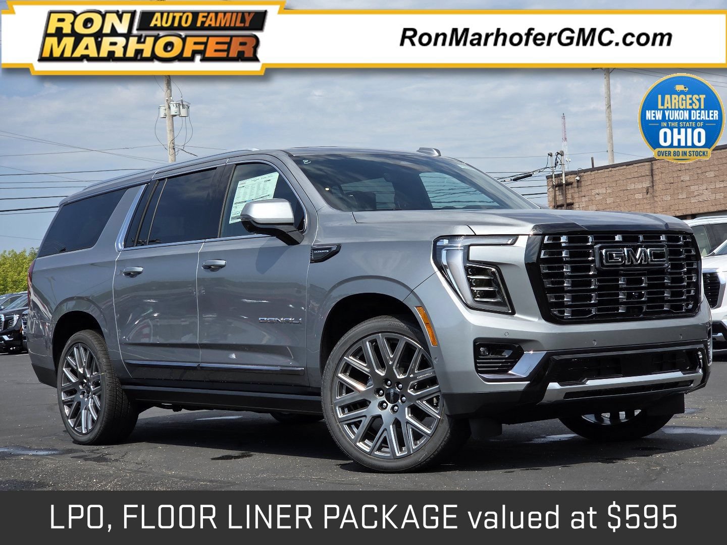New 2026 GMC Yukon XL Denali Ultimate w/ LPO, Floor Liner Package AWD/4WD 360° Tour