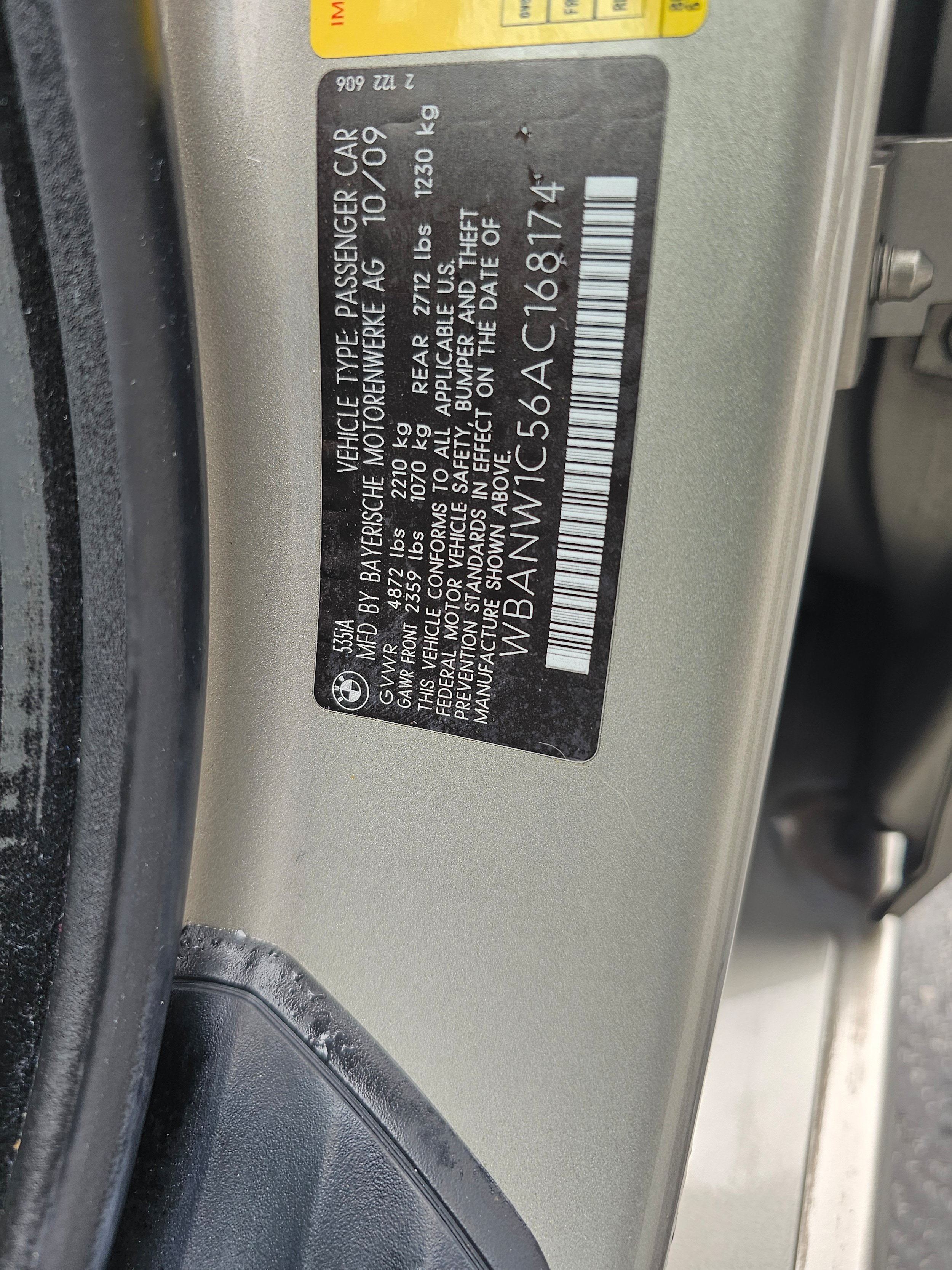 Used 2010 BMW 535i Sedan RWD image 20