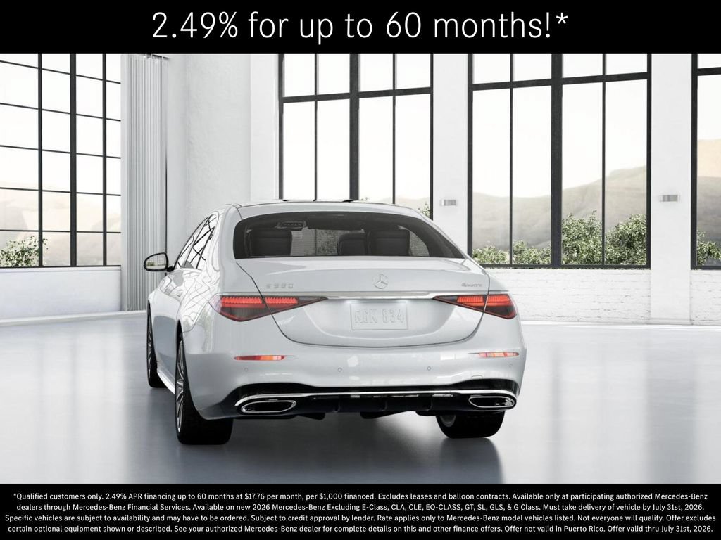 New 2026 Mercedes-Benz S 580 4MATIC Sedan image 26