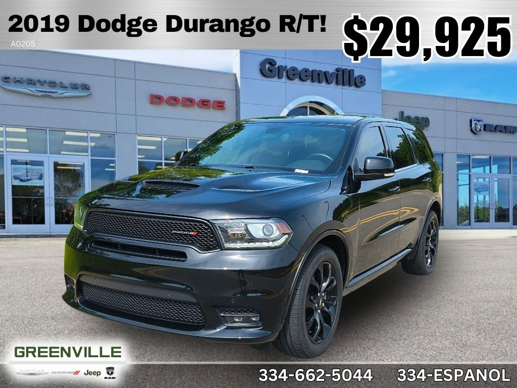 Used 2019 Dodge Durango R/T w/ Blacktop Package RWD image 1
