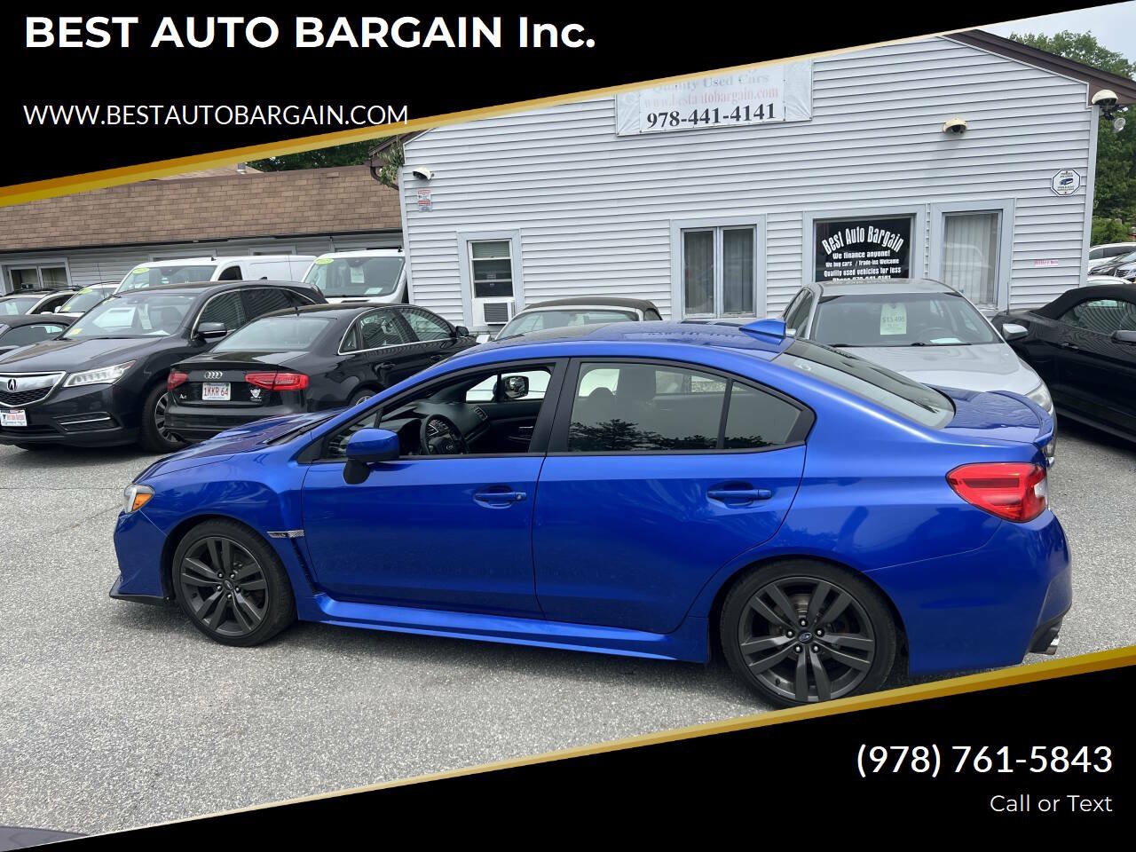Used 2017 Subaru WRX Premium AWD/4WD image 1
