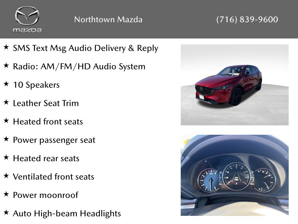 Certified 2024 MAZDA CX-5 2.5 Turbo w/ Premium Package AWD/4WD image 2