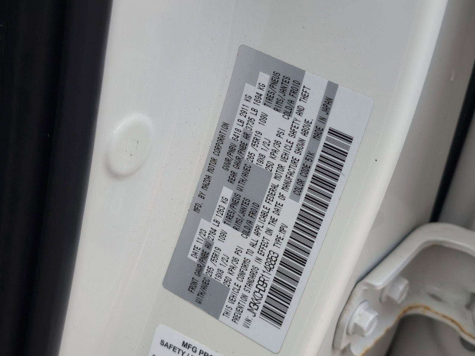 Used 2024 MAZDA CX-90 3.3 Turbo w/ Preferred Plus AWD/4WD image 11