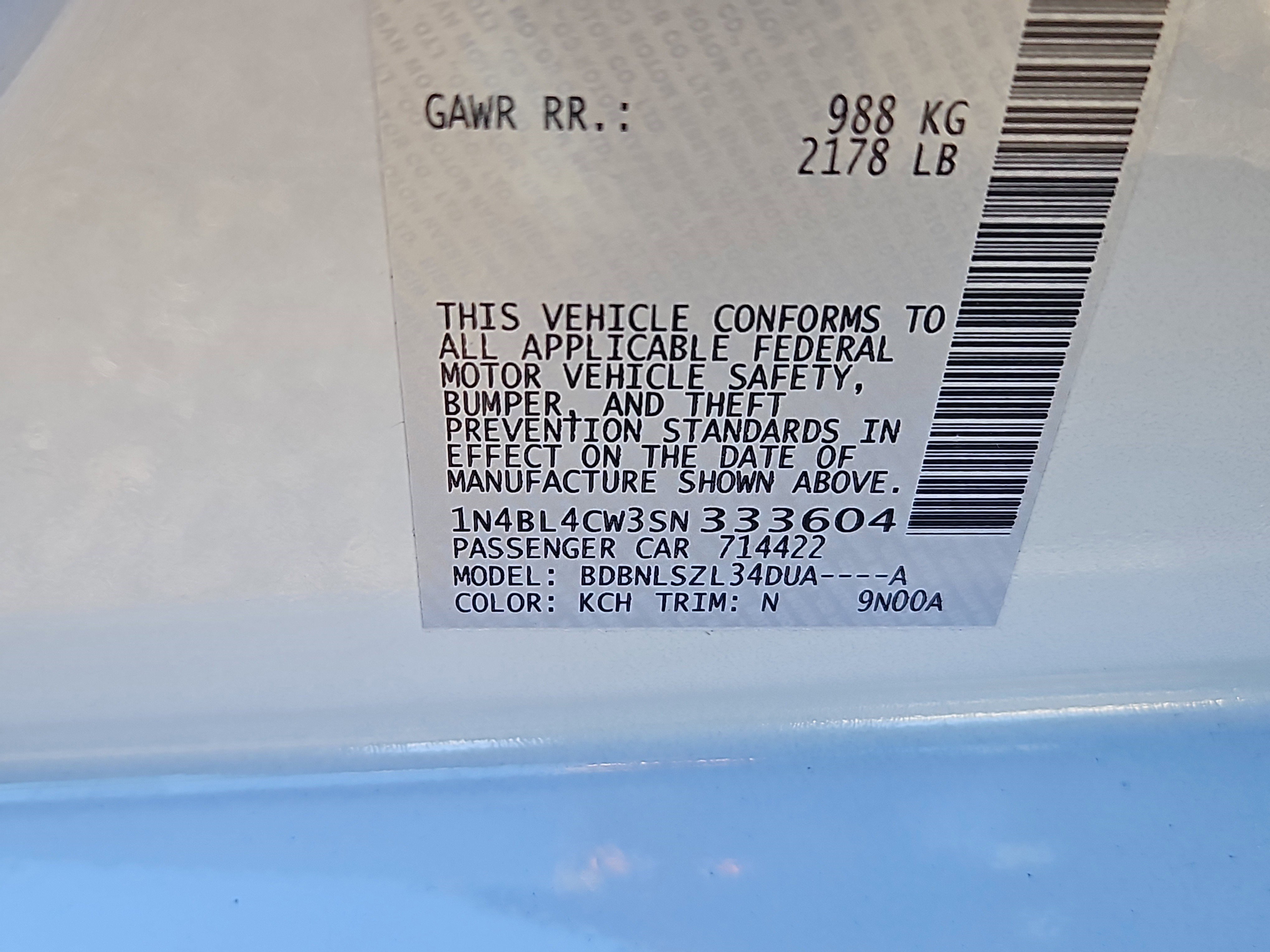 Certified 2025 Nissan Altima 2.5 SR image 6