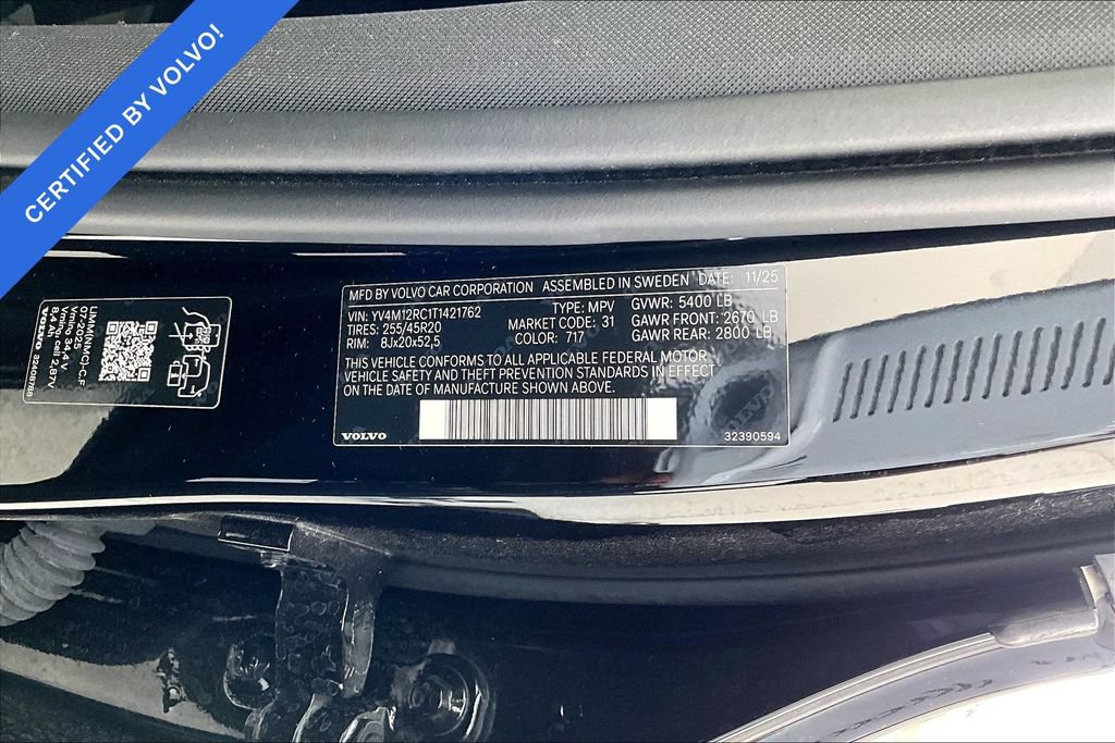Certified 2026 Volvo XC60 B5 Plus AWD/4WD image 44