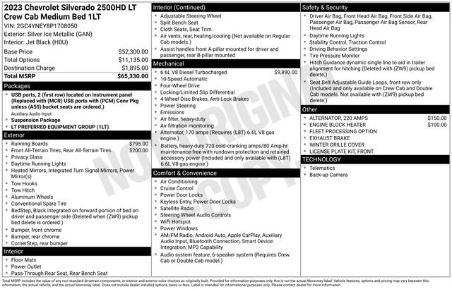 Used 2023 Chevrolet Silverado 2500 LT image 34