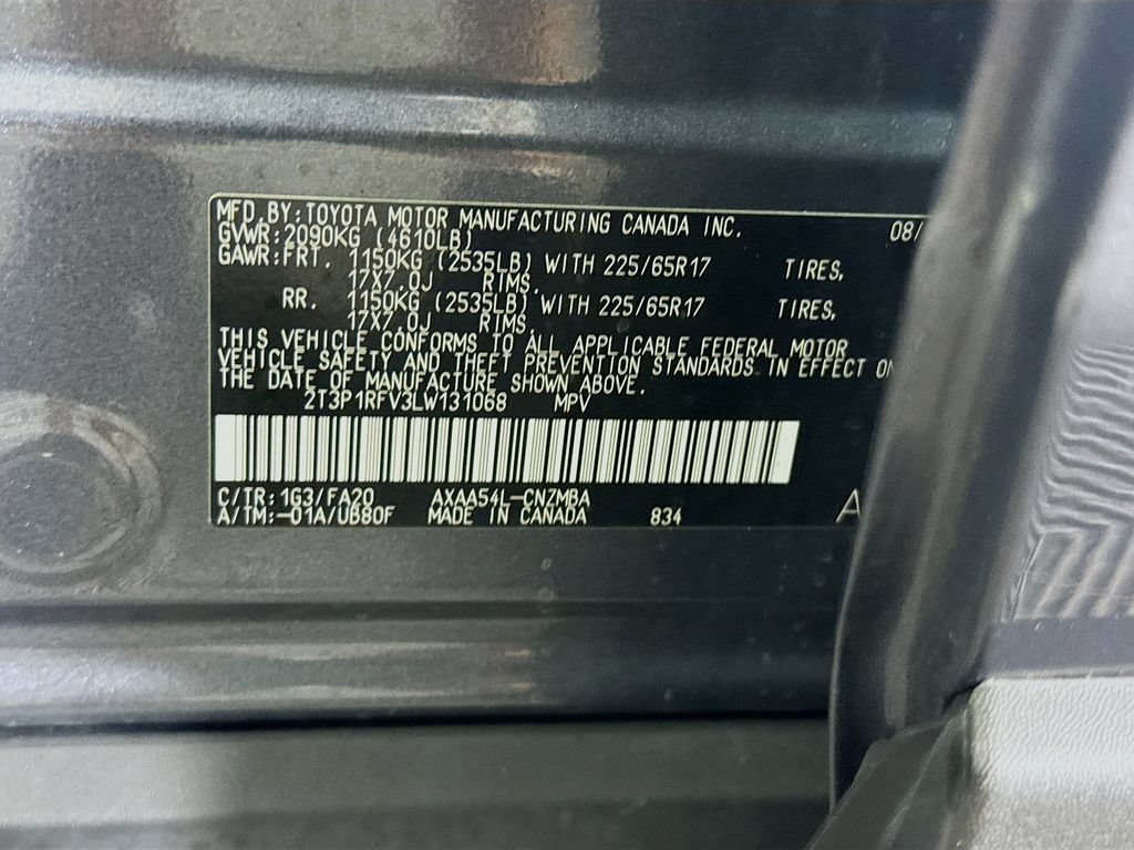 Certified 2020 Toyota RAV4 XLE w/ Convenience Package AWD/4WD image 36