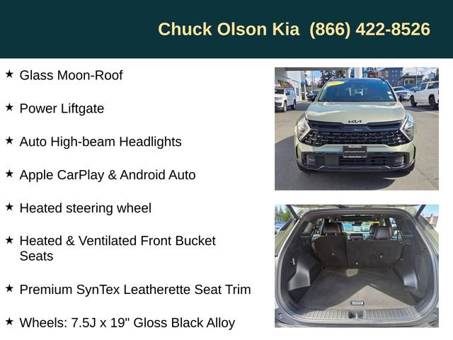 Certified 2025 Kia Sportage X-Line Prestige image 10