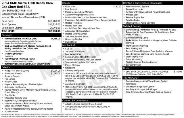 Used 2024 GMC Sierra 1500 Denali w/ Denali Reserve Package image 31