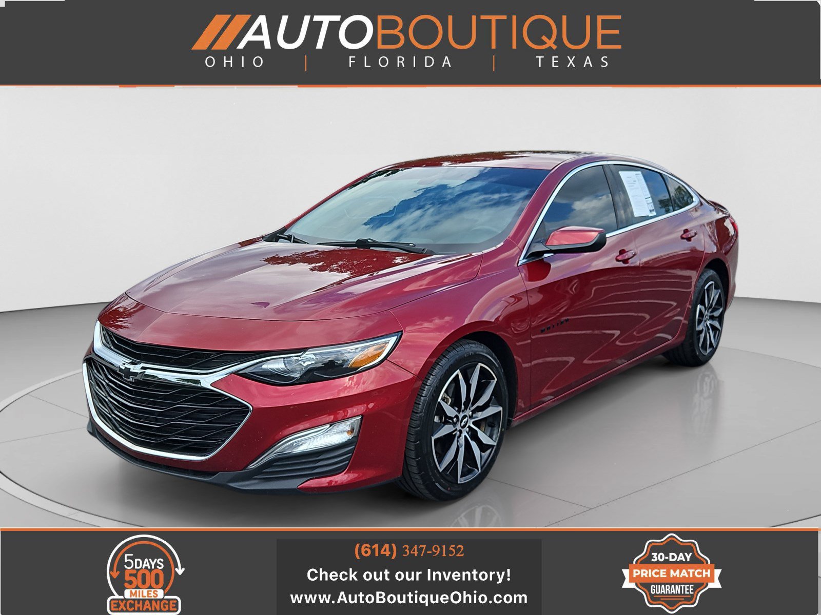 Used 2020 Chevrolet Malibu RS FWD image 1