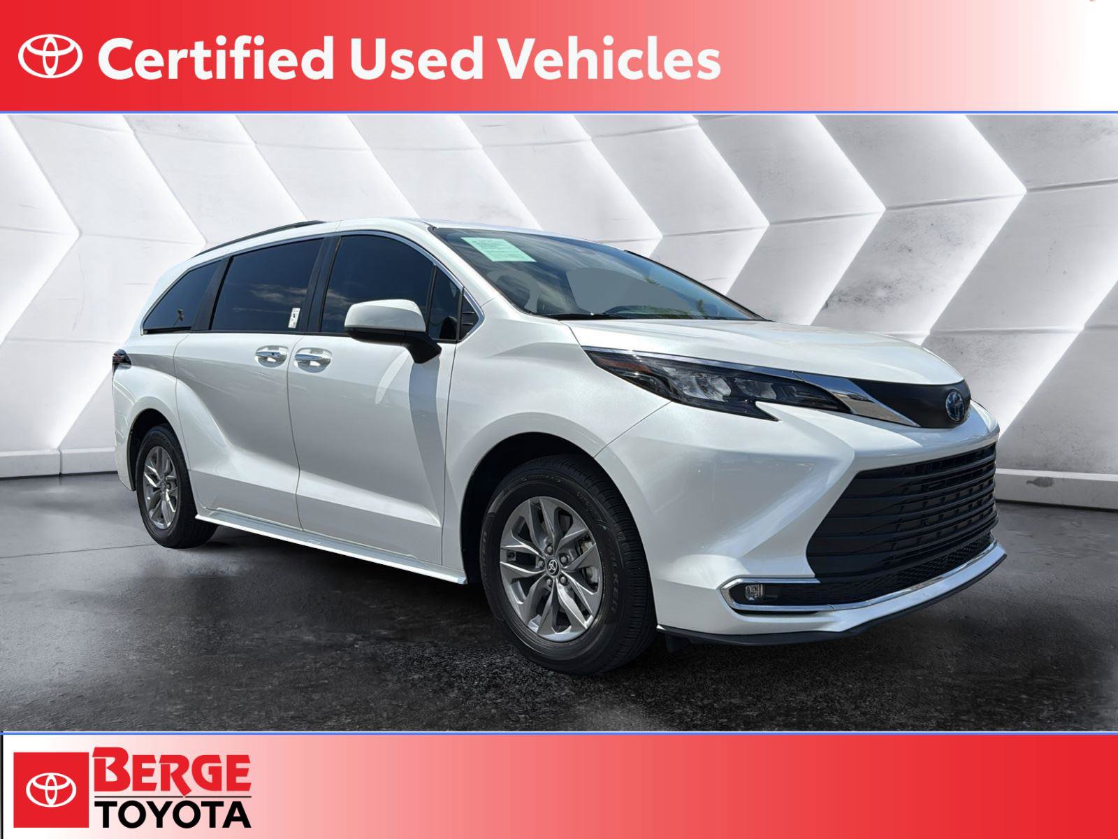 Certified 2024 Toyota Sienna XLE