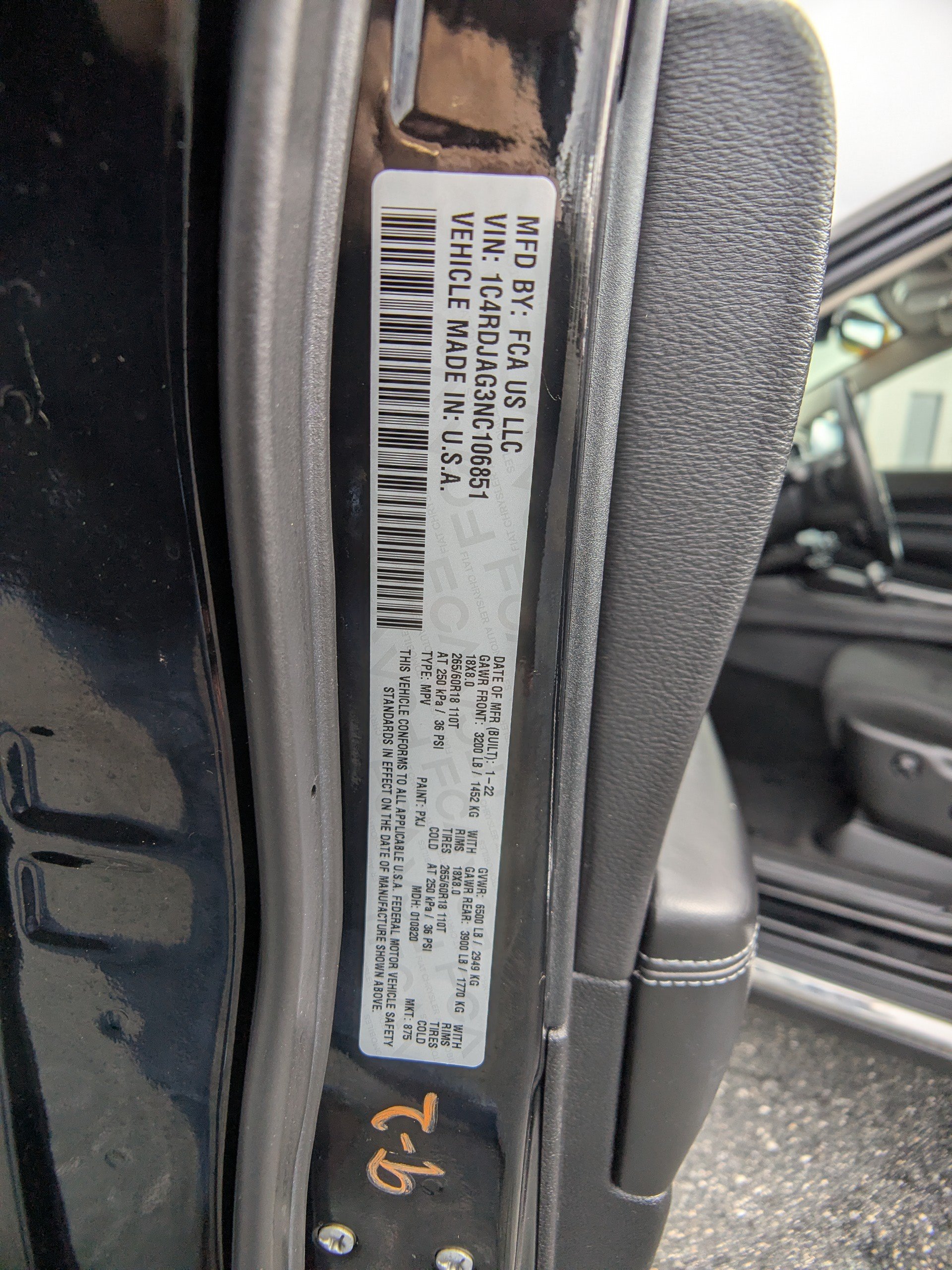Used 2022 Dodge Durango SXT AWD/4WD image 18