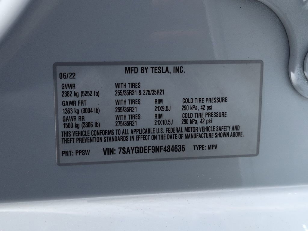 Used 2022 Tesla Model Y Performance image 27