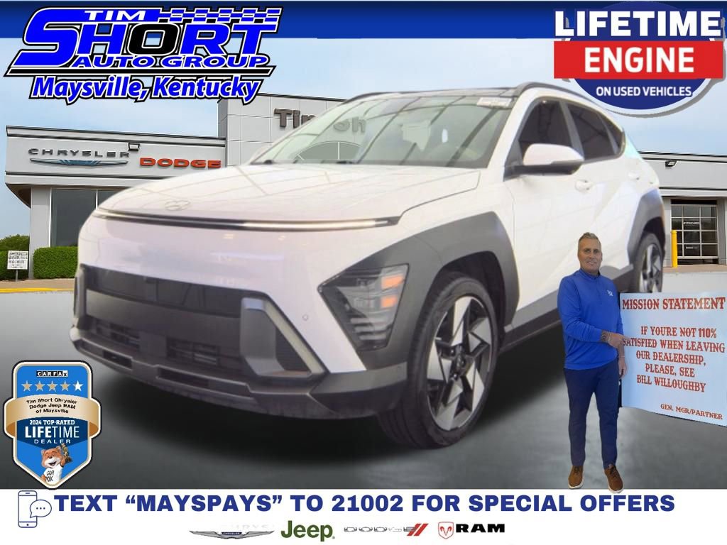 Used 2024 Hyundai Kona Limited AWD/4WD image 1