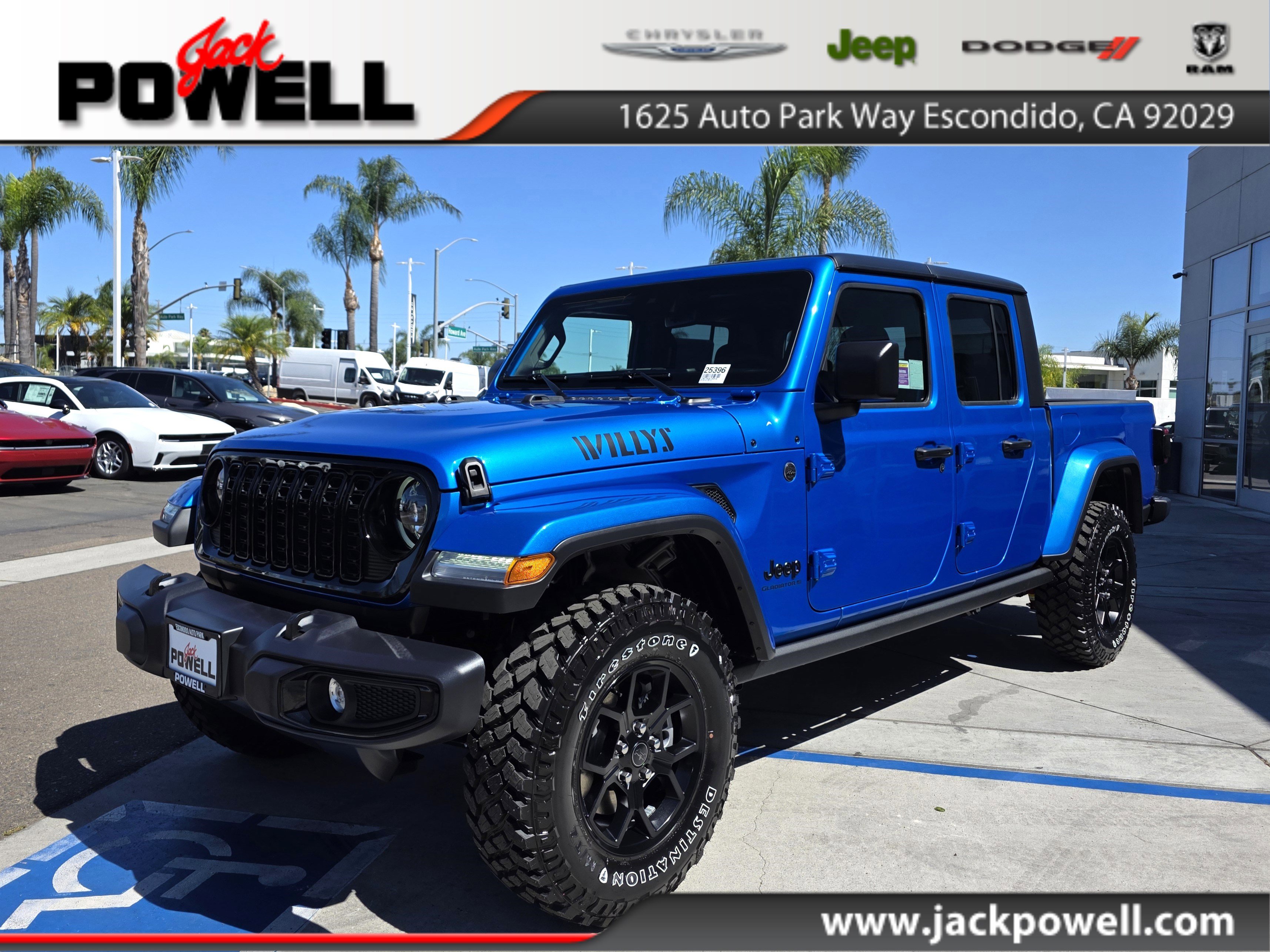 New 2025 Jeep Gladiator Willys