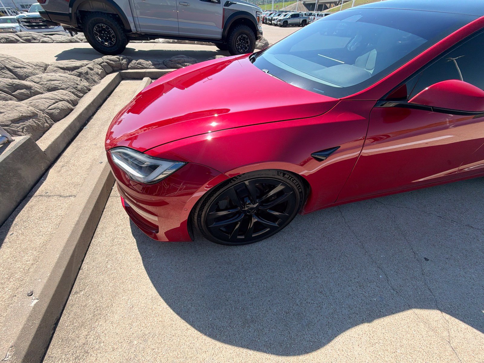 Used 2021 Tesla Model S Plaid AWD/4WD image 3