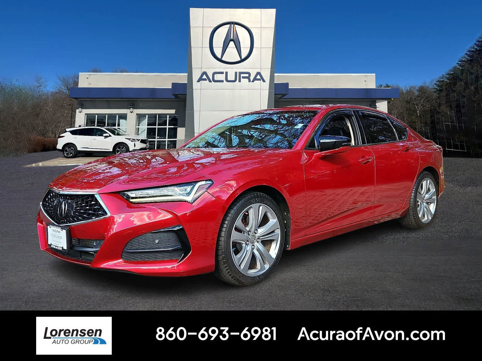 Certified 2021 Acura TLX SH-AWD w/ Technology Package image 1