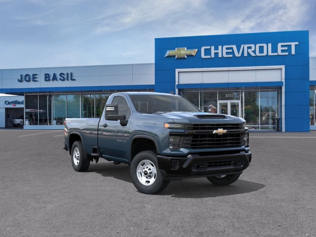 New 2026 Chevrolet Silverado 2500 W/T w/ Snow Plow Prep/Camper Package