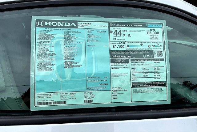 New 2026 Honda Prelude image 14