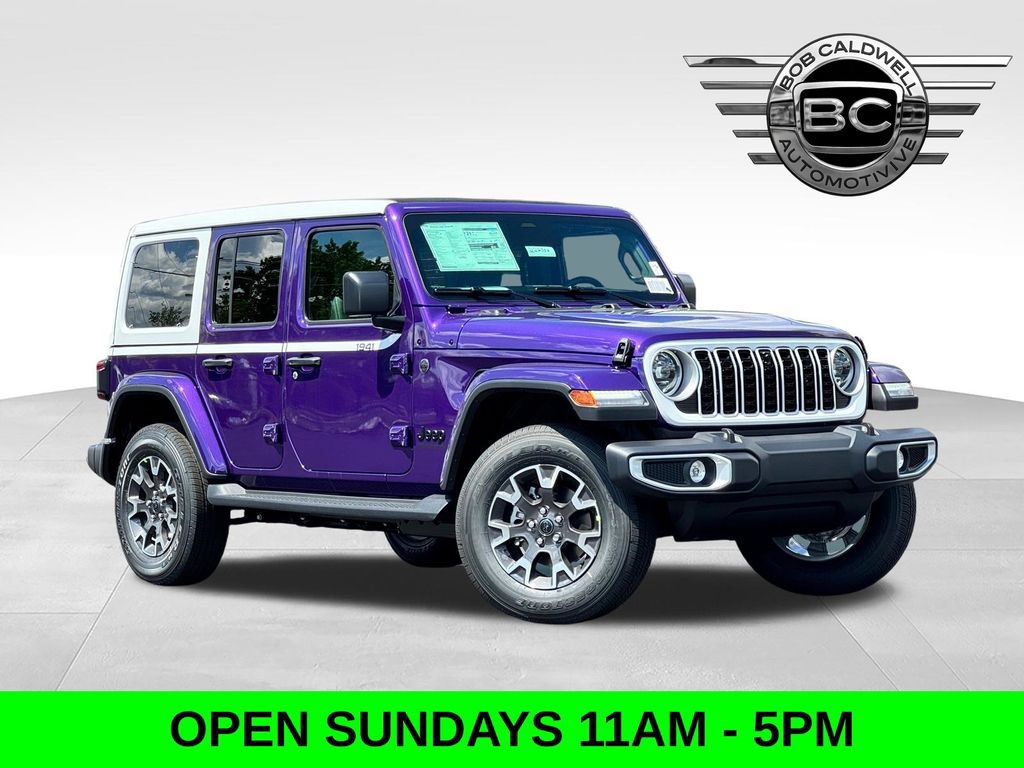 New 2026 Jeep Wrangler Unlimited Sahara w/ Whitecap Package